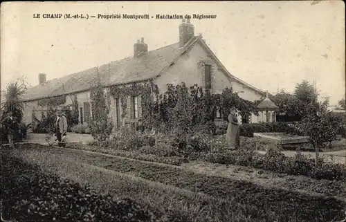 Ak Le Champ Maine-et-Loire, Propriete Montprofit, Habitation du Regisseur