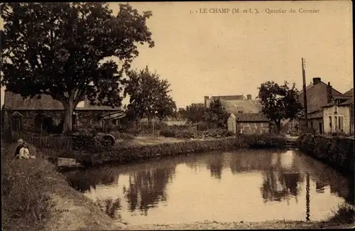 Ak Le Champ Maine-et-Loire, Quartier du Cormier