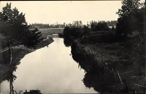 Ak Hohenlockstedt in Holstein, Blick auf den Fluss