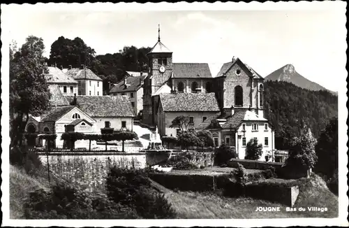 Ak Jougne Doubs, Bas du Village, Eglise