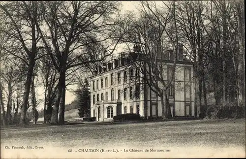 Ak Chaudon Eure et Loir, Chateau de Mormoulins