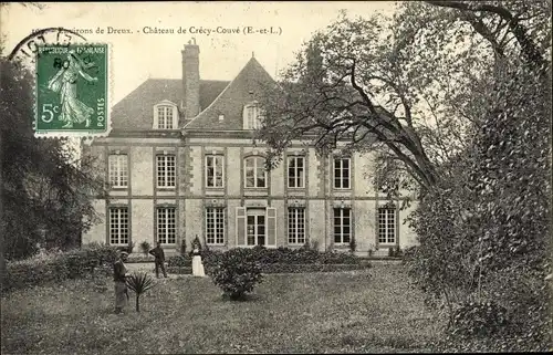 Ak Crecy Couve Eure-et-Loir, Le Chateau