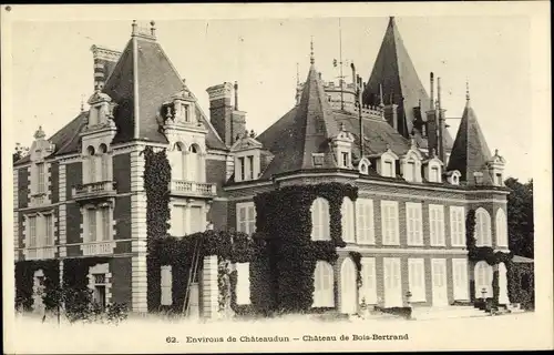 Ak Châteaudun Eure et Loir, Chateau de Bois Bertrand