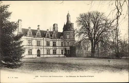 Ak Châteaudun Eure et Loir, Le Chateau de Bouche d'Aigre