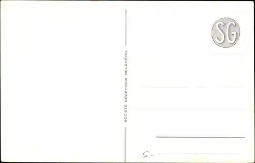 Ak Vallorbe Kanton Waadt Schweiz, Gesamtansicht