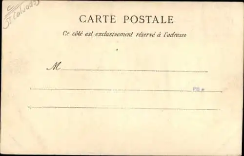 Ak Honfleur Calvados, Le Musee, Eglise Sainte Catherine