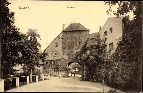 Ak Geithain in Sachsen, Untertor