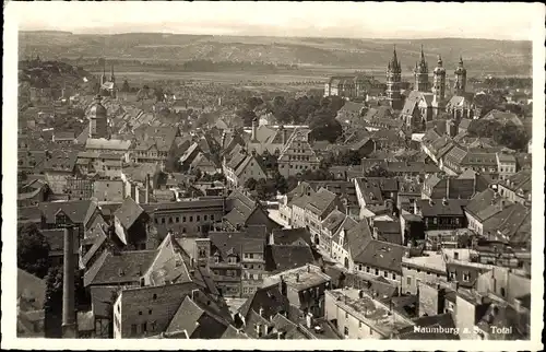 Ak Naumburg an der Saale, Panorama