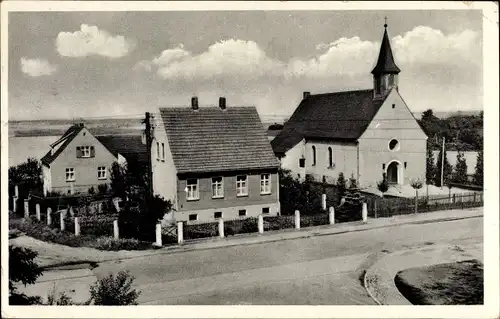 Ak Raguhn Jeßnitz in Anhalt, An der katholischen Kirche