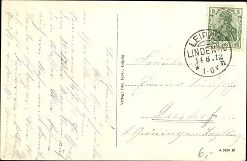 Ak Lindenau Leipzig in Sachsen, Charlottenhof, Bootsfahrt