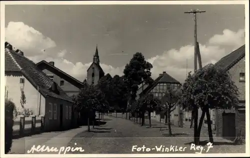 Ak Altruppin Neuruppin in Brandenburg, Stadtpartie, Foto Winkler Reg. 7