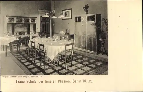 Ak Berlin Mitte, Frauenschule der Inneren Mission, Berlin W. 35