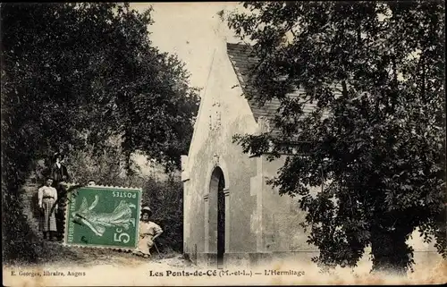 Ak Les Ponts de Cé Maine et Loire, L'Hermitage