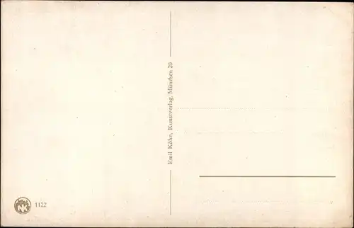 Künstler Ak Binder, A., Prosit, Mann mit Bierkrug