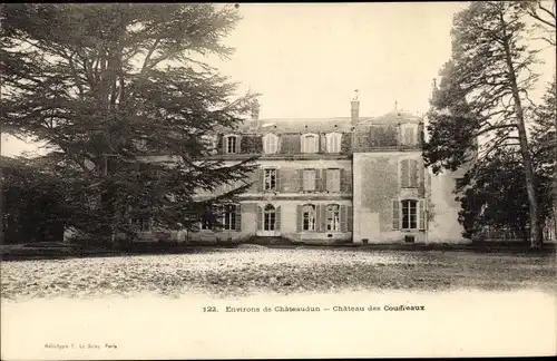 Ak Châteaudun Eure et Loir, Chateau des Coudreaux