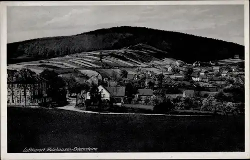 Ak Holzhausen Externsteine Horn Bad Meinberg Nordrhein Westfalen, Gesamtansicht