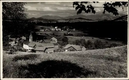 Ak Faistenoy Oy Mittelberg im Allgäu, Teilansicht, Umgebung