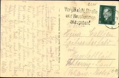 Ak Berlin Mitte, Polizeikrankenhaus, Scharnhorststraße 13