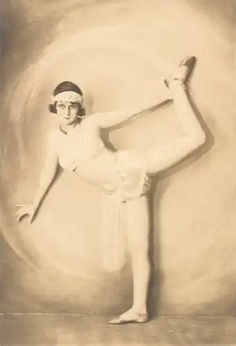 Foto Frauenportrait, Art Deco, Tänzerin, Stirnband