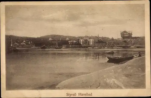 Ak Insel Styrsö Göteborg Schweden, Havsbad