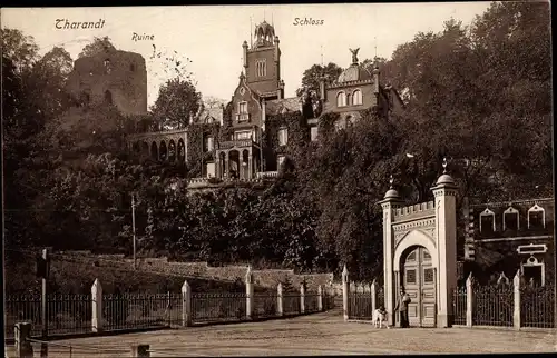 Ak Tharandt im Erzgebirge, Ruine, Schloss