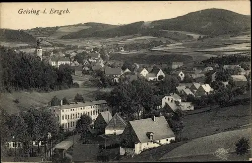 Ak Geising Altenberg Osterzgebirge, Gesamtansicht