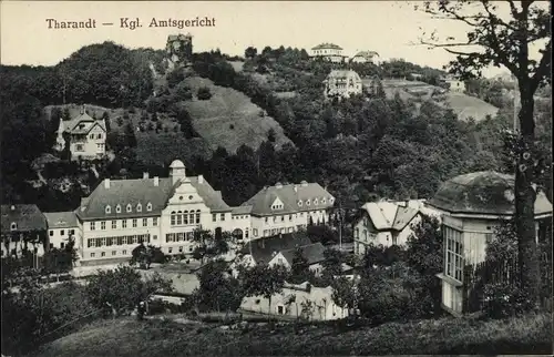 Ak Tharandt im Erzgebirge, Königliches Amtsgericht