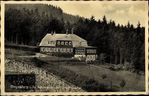 Ak Klingenberg in Sachsen, Kinderheim der Stadt Freital am Wald