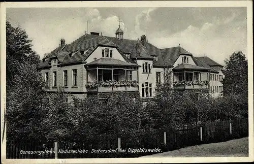 Ak Seifersdorf Dippoldiswalde im Osterzgebirge, Genesungsheim Nächstenliebe