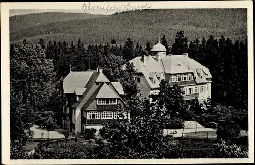 Ak Bärenfels Altenberg im Erzgebirge, Schwesternheim Waldesruh