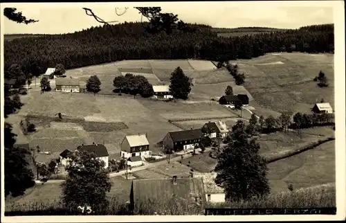 Foto Ak Schmiedeberg im Erzgebirge, Teilansicht