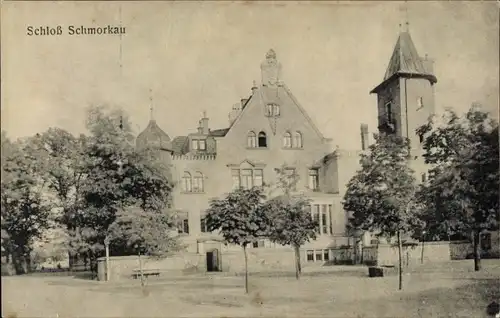 Ak Schmorkau Neukirch Sachsen, Schloss