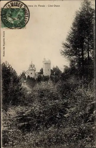 Ak Blanzy Saône et Loire, Chateau du Plessis