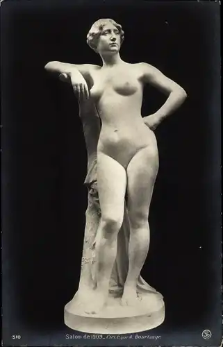 Ak Plastik von A. Bourlange, Circé, Salon de 1909