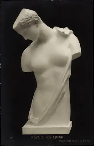 Ak Plastik Psyche von Capua