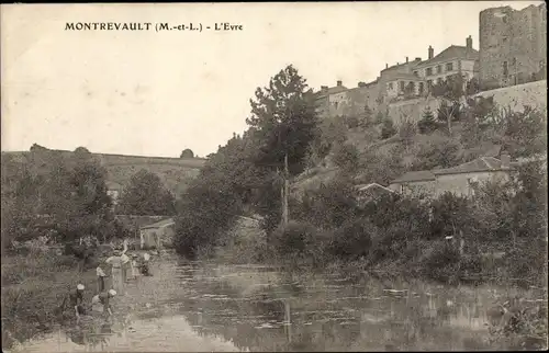 Ak Montrevault Maine et Loire, L'Evre