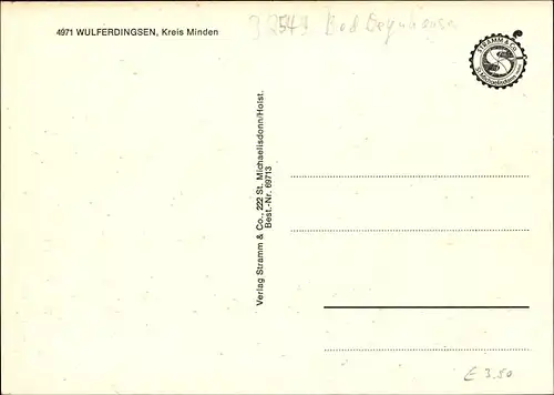 Ak Wulferdingsen Bad Oeynhausen in Nordrhein Westfalen, Ortsansichten