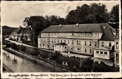 Ak Bad Gottleuba Berggießhübel in Sachsen, Johann Georgenbad, Hotel