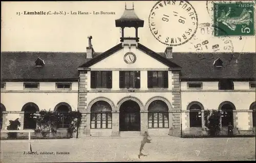 Ak Lamballe Côtes d’Armor, Les Haras, Les Bureaux