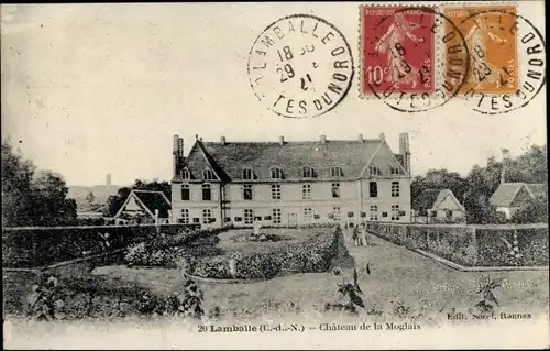Ak Lamballe Côtes d’Armor, Chateau de la Moglais