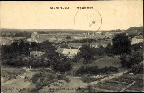 Ak Saint Cyr l'Ecole Yvelines, Vue generale