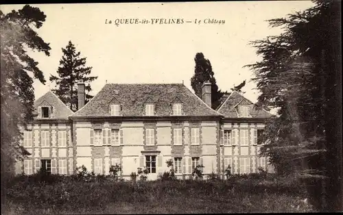 Ak La Queue les Yvelines, Le Chateau