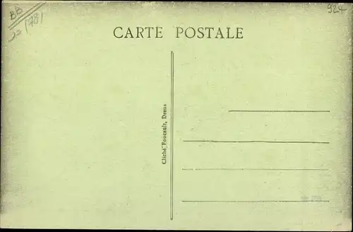 Ak La Queue les Yvelines, La Grande Vallee, Le Paits