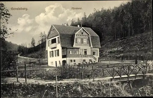 Ak Gevelsberg im Ruhrgebiet, Försterei