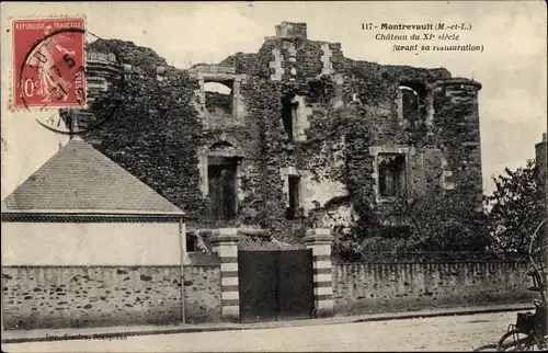 Ak Montrevault Maine et Loire, Le Chateau