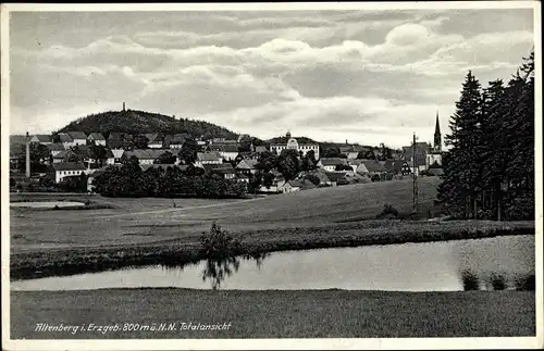 Ak Altenberg im Erzgebirge, Totalansicht