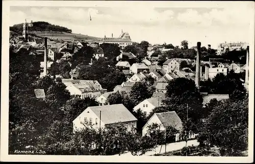 Ak Kamenz Sachsen, Gesamtansicht