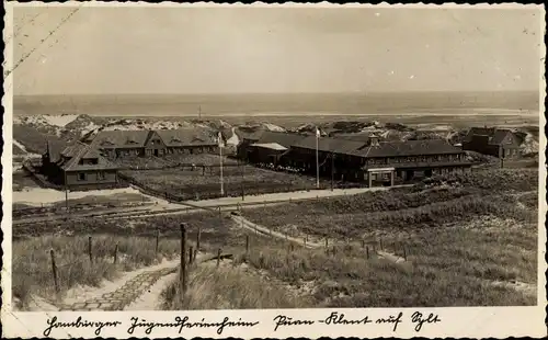 Ak Insel Sylt in Nordfriesland, Hamburger Jugendferienheim, Puan Klent