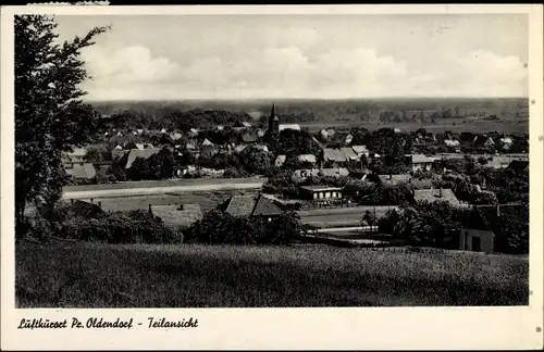 Ak Preußisch Oldendorf in Nordrhein Westfalen, Teilansicht