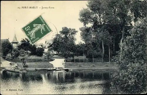 Ak Port Marly Yvelines, Jersey Farm